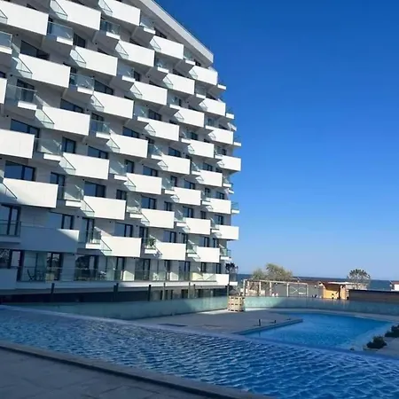 Apartman Infinity Panoramic Seaview Piscina And La Ultimul Etaj Năvodari